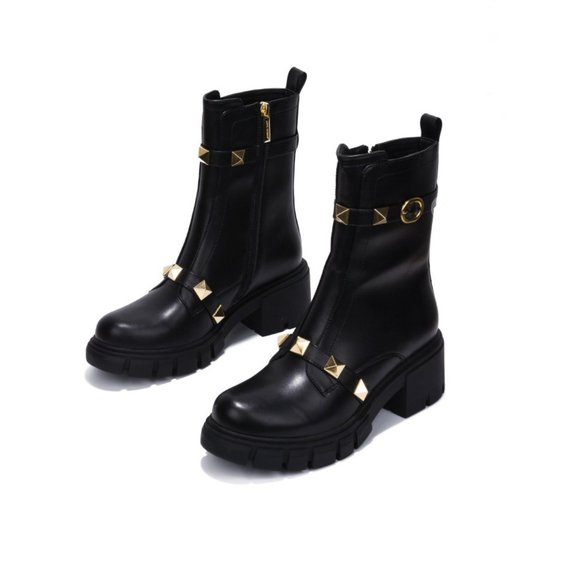 Cape Robbin | Yuri Lug Sole Moto Boots - Picture 6 of 13